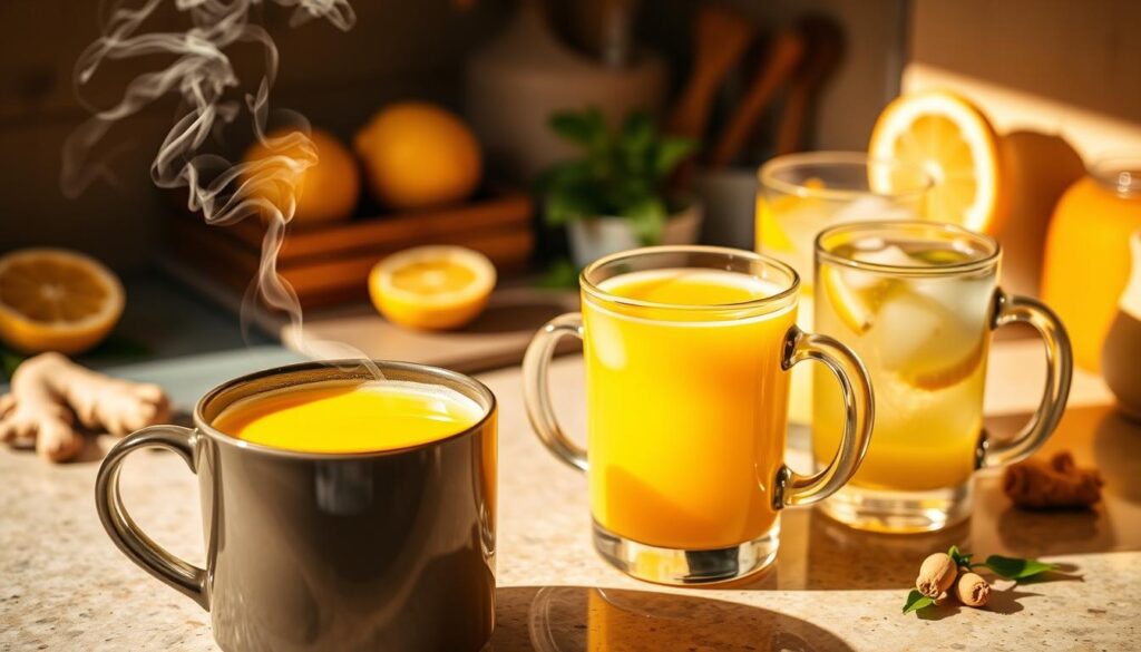 immune-boosting hot drinks