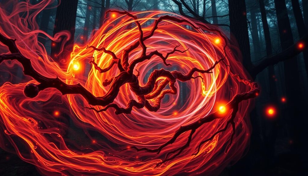 magic and negative energy