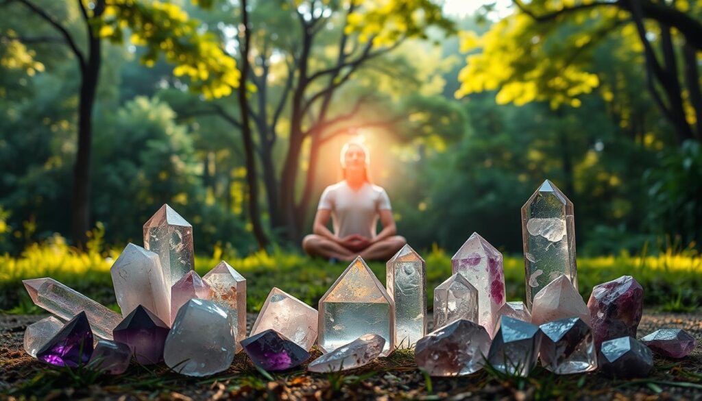 mental health improvement with crystals