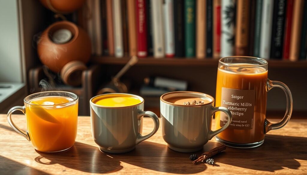 warm drinks for immunity